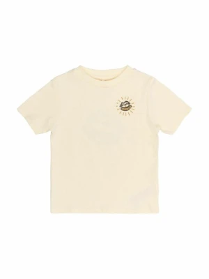 T-shirt z nadrukiem The New Siblings beżowy