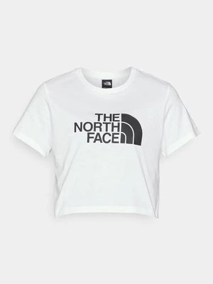 T-shirt z nadrukiem The North Face biały