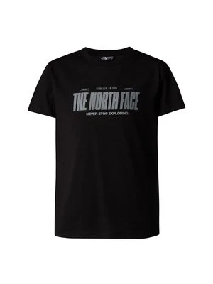 T-shirt z nadrukiem The North Face