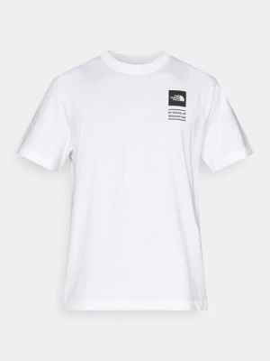 T-shirt z nadrukiem The North Face biały