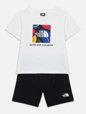 T-shirt z nadrukiem The North Face biały