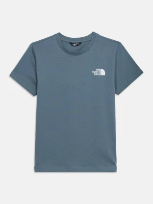 T-shirt z nadrukiem The North Face ciemnoszary