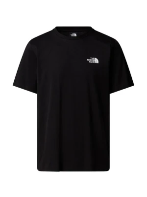 T-shirt z nadrukiem The North Face czarny