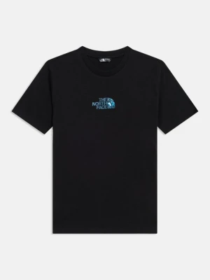 T-shirt z nadrukiem The North Face czarny