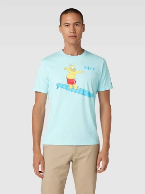 T-shirt z nadrukiem ‘The Simpsons®’ MC2 Saint Barth