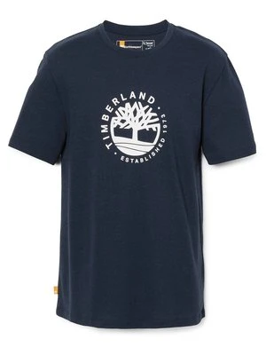 T-shirt z nadrukiem Timberland