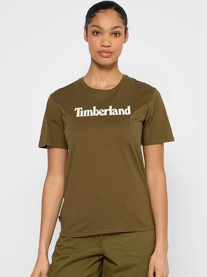 T-shirt z nadrukiem Timberland