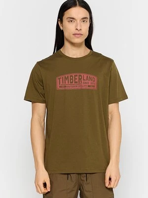 T-shirt z nadrukiem Timberland