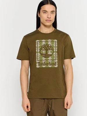 T-shirt z nadrukiem Timberland