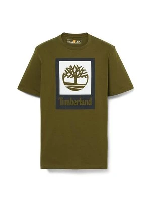 T-shirt z nadrukiem Timberland