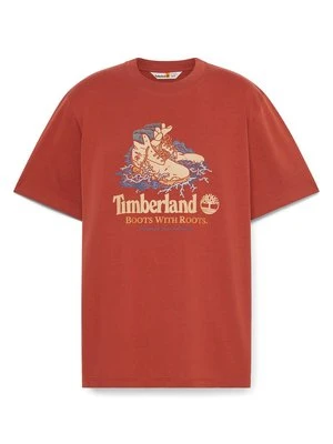 T-shirt z nadrukiem Timberland