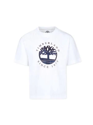 T-shirt z nadrukiem Timberland