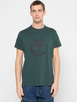 T-shirt z nadrukiem Timberland