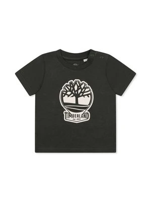 T-shirt z nadrukiem Timberland zielony