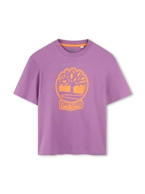 T-shirt z nadrukiem Timberland