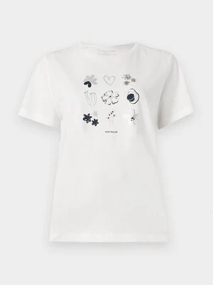 Zdjęcie produktu T-shirt z nadrukiem Tom Tailor biały