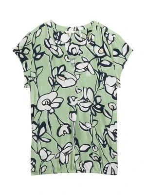 T-shirt z nadrukiem Tom Tailor zielony