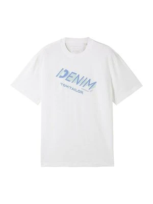 T-shirt z nadrukiem Tom Tailor Denim