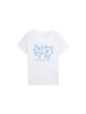 T-shirt z nadrukiem Tom Tailor Denim