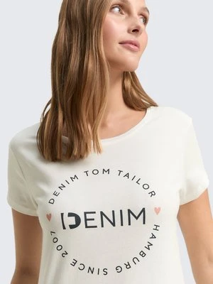 T-shirt z nadrukiem Tom Tailor Denim