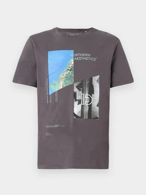 Zdjęcie produktu T-shirt z nadrukiem Tom Tailor szary