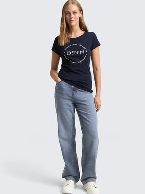 T-shirt z nadrukiem Tom Tailor Denim