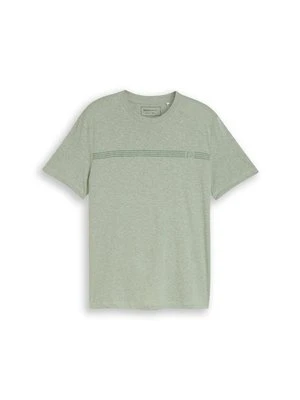 T-shirt z nadrukiem Tom Tailor szary