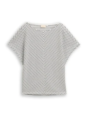 T-shirt z nadrukiem Tom Tailor granatowy
