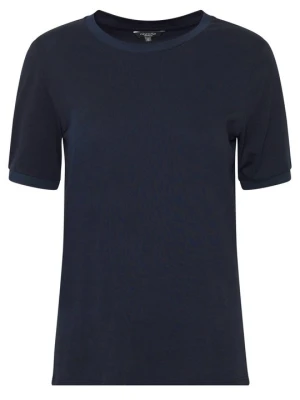 T-shirt z nadrukiem Tom Tailor granatowy