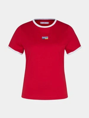 T-shirt z nadrukiem Tommy Hilfiger