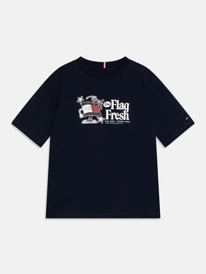 T-shirt z nadrukiem Tommy Hilfiger