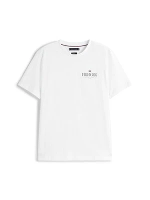 Zdjęcie produktu T-shirt z nadrukiem Tommy Hilfiger biały