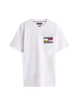 Zdjęcie produktu T-shirt z nadrukiem Tommy Hilfiger biały