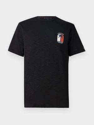 Zdjęcie produktu T-shirt z nadrukiem Tommy Hilfiger czarny