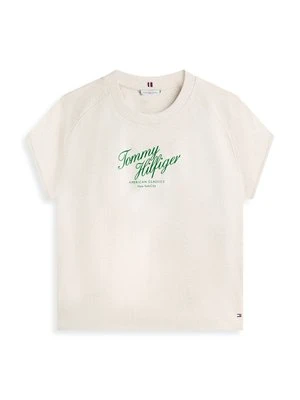 Zdjęcie produktu T-shirt z nadrukiem Tommy Hilfiger biały