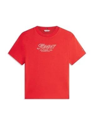 T-shirt z nadrukiem Tommy Hilfiger