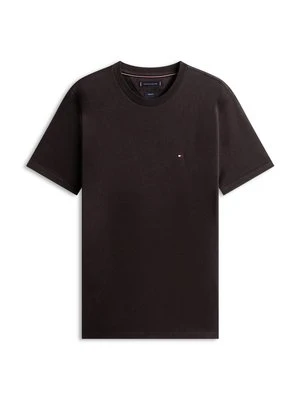 T-shirt z nadrukiem Tommy Hilfiger czarny