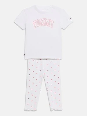 T-shirt z nadrukiem Tommy Hilfiger biały