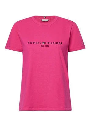 T-shirt z nadrukiem Tommy Hilfiger Curve