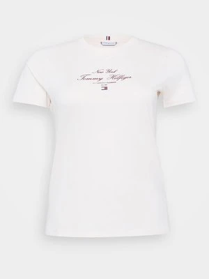 T-shirt z nadrukiem Tommy Hilfiger Curve