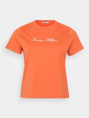 T-shirt z nadrukiem Tommy Hilfiger Curve