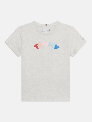 T-shirt z nadrukiem Tommy Hilfiger szary