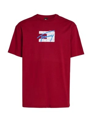 T-shirt z nadrukiem Tommy Jeans