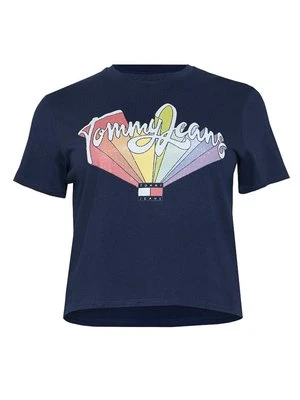 T-shirt z nadrukiem Tommy Jeans