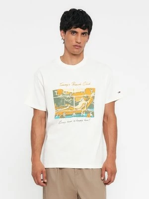T-shirt z nadrukiem Tommy Jeans