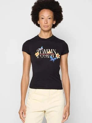 Zdjęcie produktu T-shirt z nadrukiem Tommy Jeans czarny