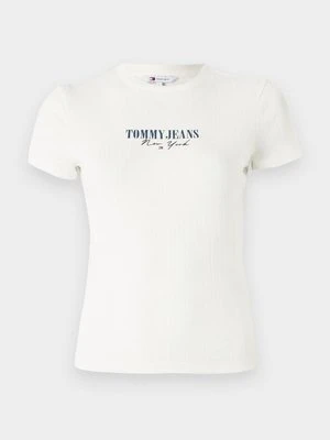 Zdjęcie produktu T-shirt z nadrukiem Tommy Jeans mleczny