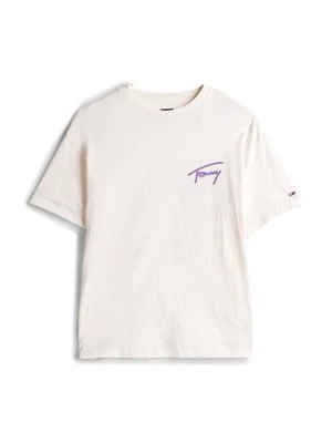 Zdjęcie produktu T-shirt z nadrukiem Tommy Jeans biały