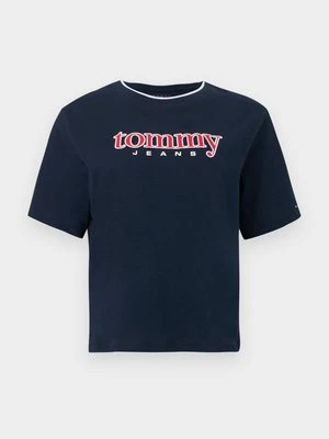Zdjęcie produktu T-shirt z nadrukiem Tommy Jeans granatowy