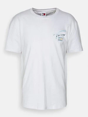 Zdjęcie produktu T-shirt z nadrukiem Tommy Jeans biały